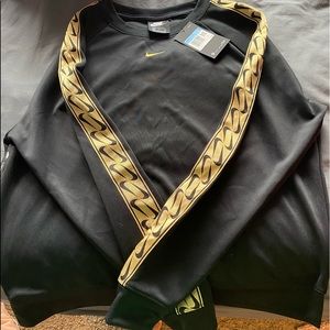 Black and Gold Nike Sweater.